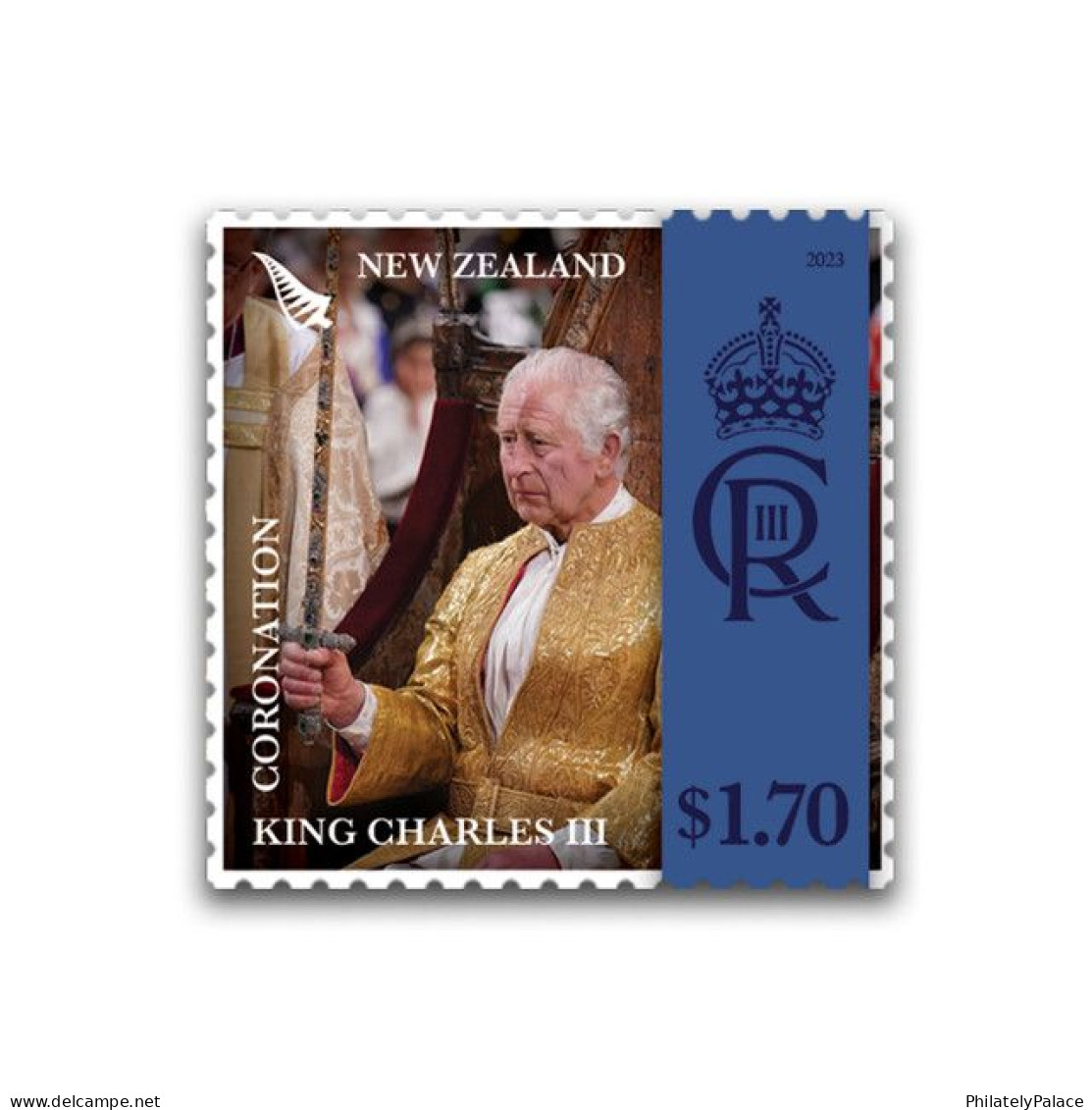 NEW ZEALAND 2023 His Majesty King Charles III A New Reign Coronation MS Miniature Sheet 6v MNH (**) VERY RARE - Ongebruikt