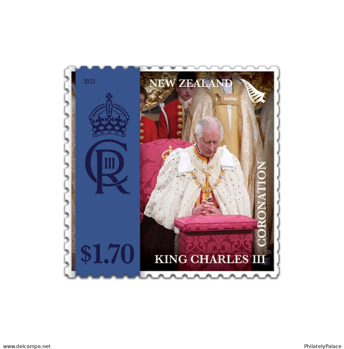 NEW ZEALAND 2023 His Majesty King Charles III A New Reign Coronation MS Miniature Sheet 6v MNH (**) VERY RARE - Unused Stamps