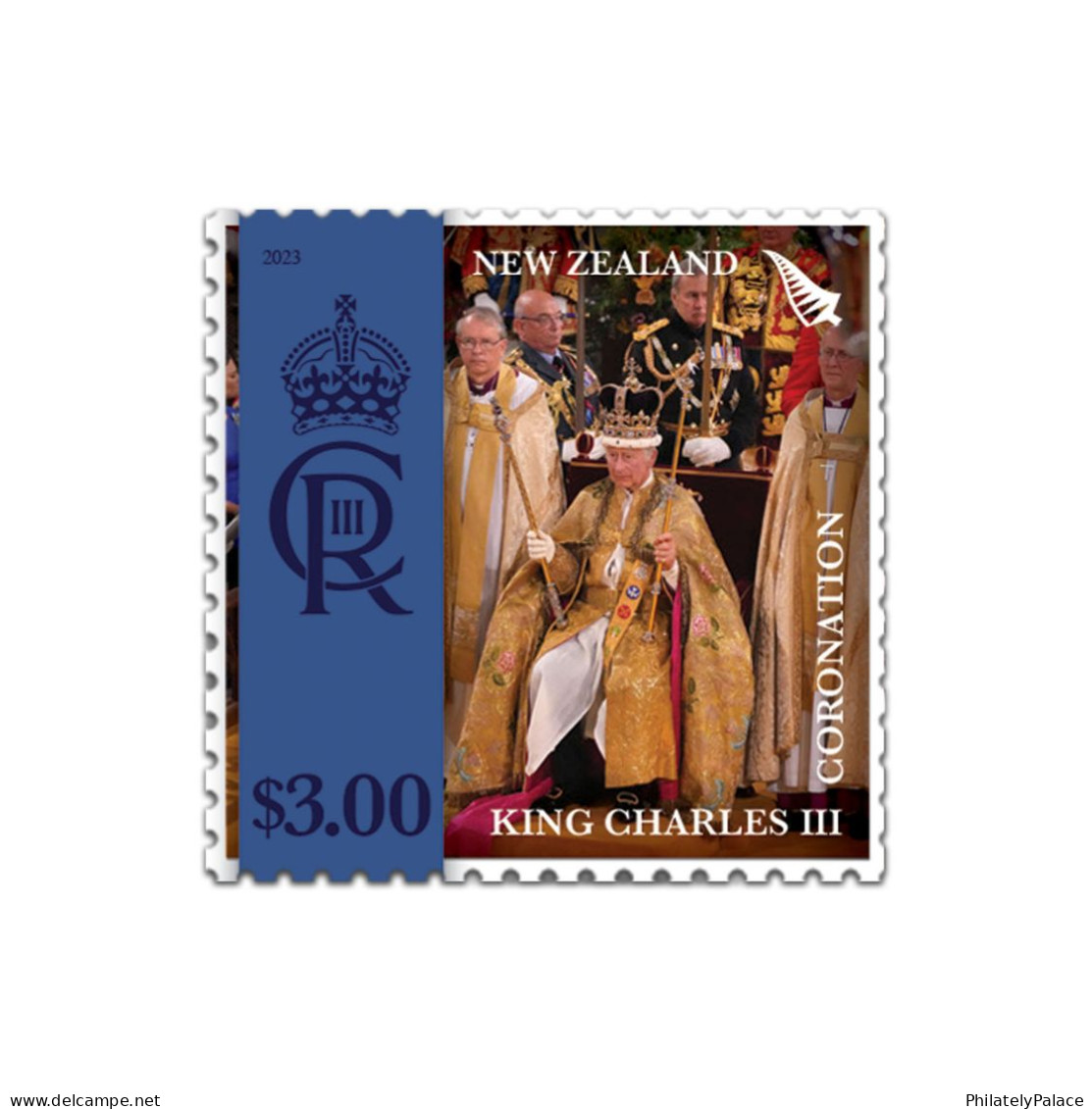 NEW ZEALAND 2023 His Majesty King Charles III A New Reign Coronation MS Miniature Sheet 6v MNH (**) VERY RARE - Nuevos