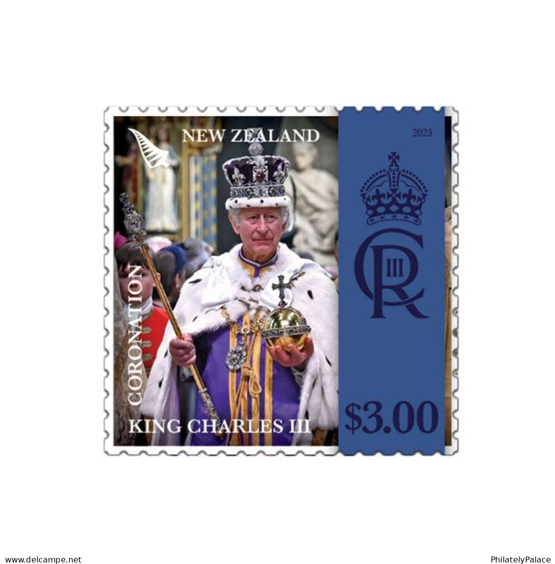 NEW ZEALAND 2023 His Majesty King Charles III A New Reign Coronation MS Miniature Sheet 6v MNH (**) VERY RARE - Nuevos