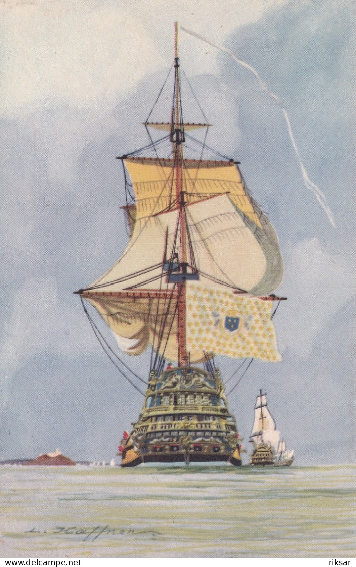 ILLUSTRATEUR(HAFFNER) BATEAU VOILIER - Haffner