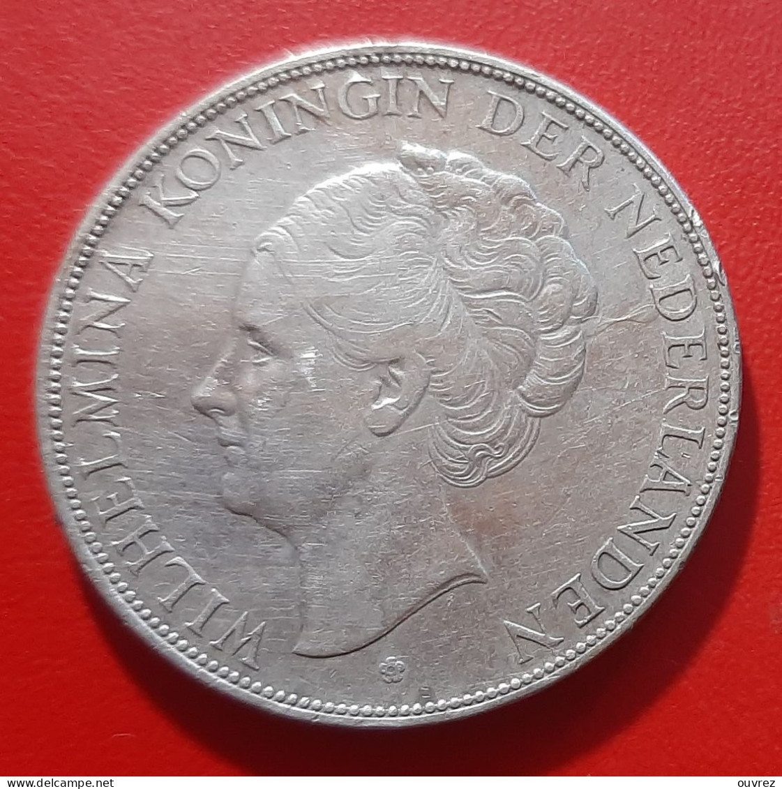 2 1/2  GULDEN  1932 - Monnaies D'or Et D'argent