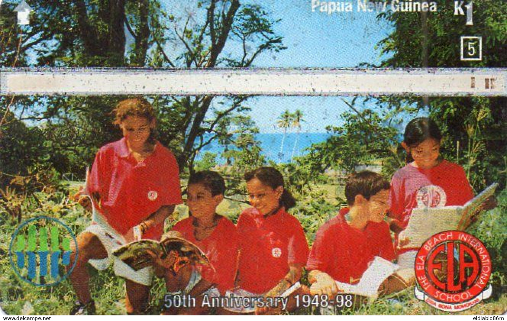 PAPUA NEW GUINEA - L&G - PNG-98 - 50TH ANNIVERSARY - 806F - Papua New Guinea