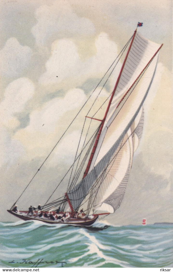 ILLUSTRATEUR(HAFFNER) BATEAU A VOILE - Haffner