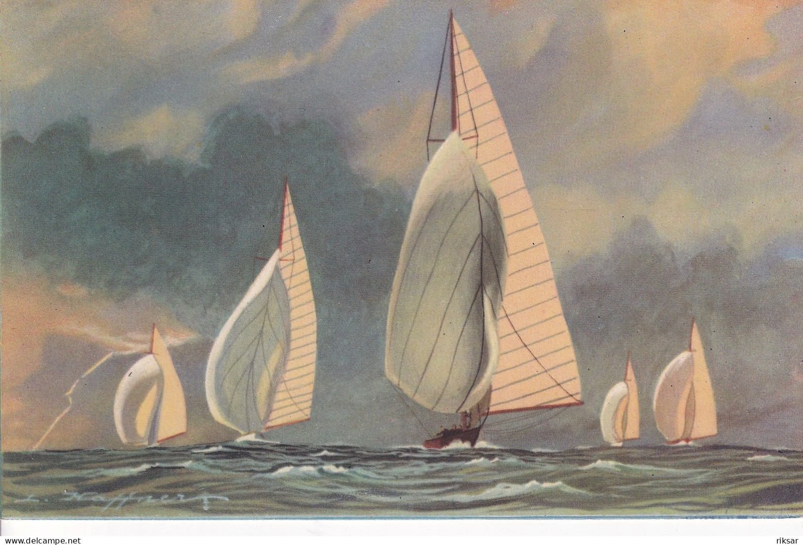 ILLUSTRATEUR(HAFFNER) BATEAU A VOILE - Haffner