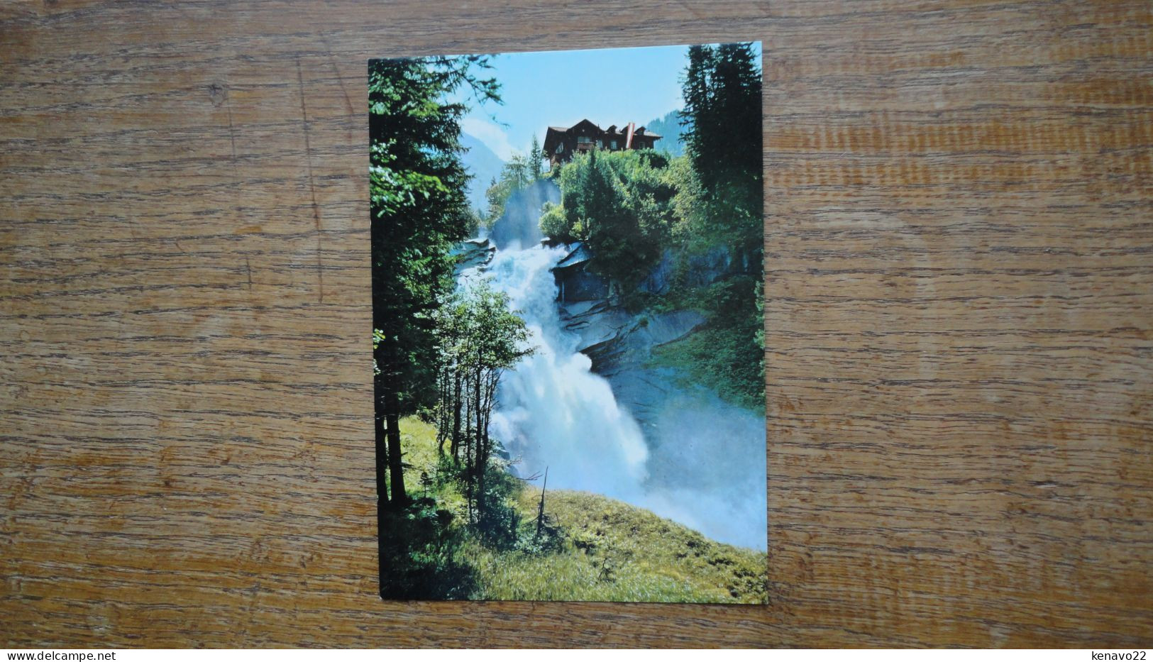 Autriche , Mittlerer Krimmler Wasserfall - Krimml