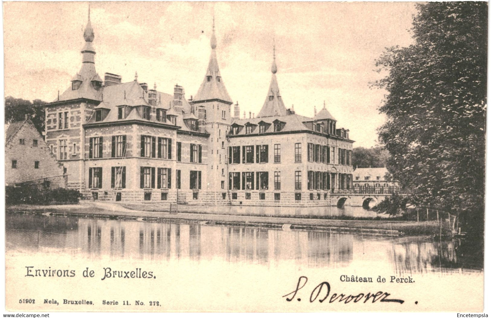 CPA Carte Postale Belgique Perck Le Château 1904  VM67330ok - Steenokkerzeel