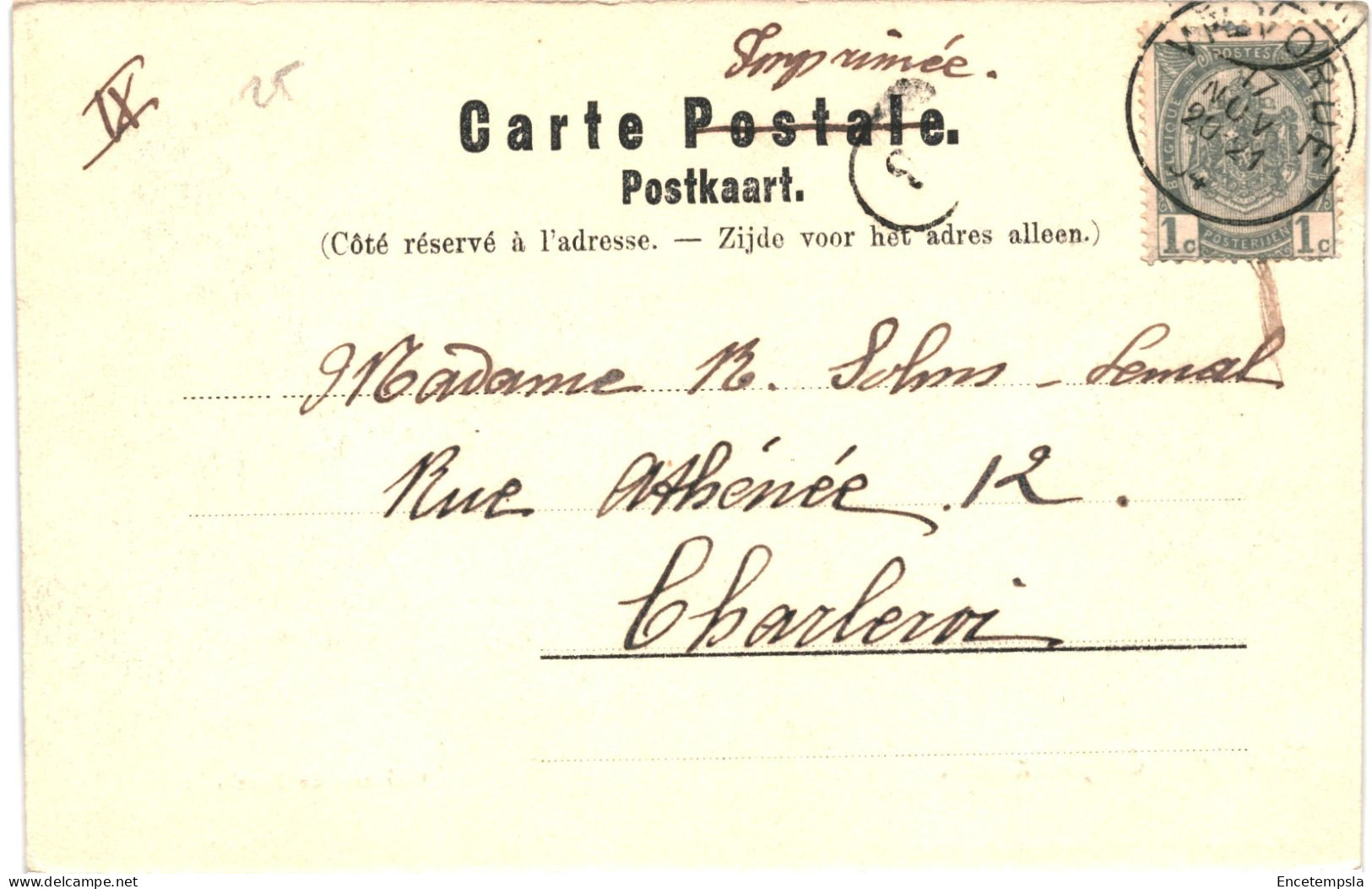 CPA Carte Postale Belgique Perck Le Château 1904  VM67330ok - Steenokkerzeel