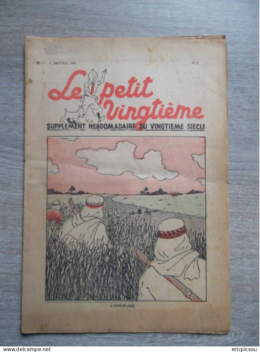 Le Petit Vingtième ANNEE 1940 RARE !  ( Voir Détails )