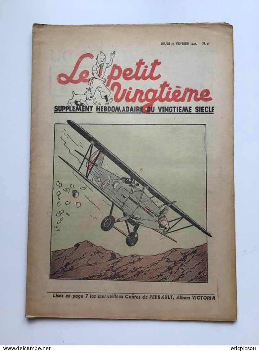 Le Petit Vingtième ANNEE 1940 RARE !  ( Voir Détails )