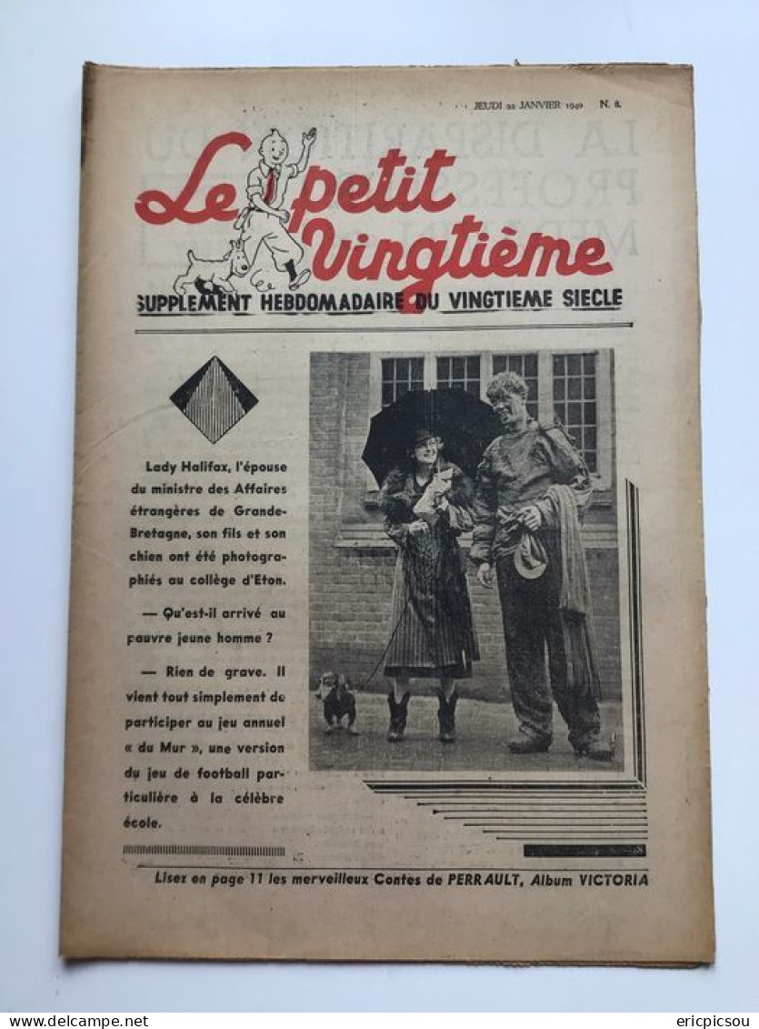 Le Petit Vingtième ANNEE 1940 RARE !  ( Voir Détails )