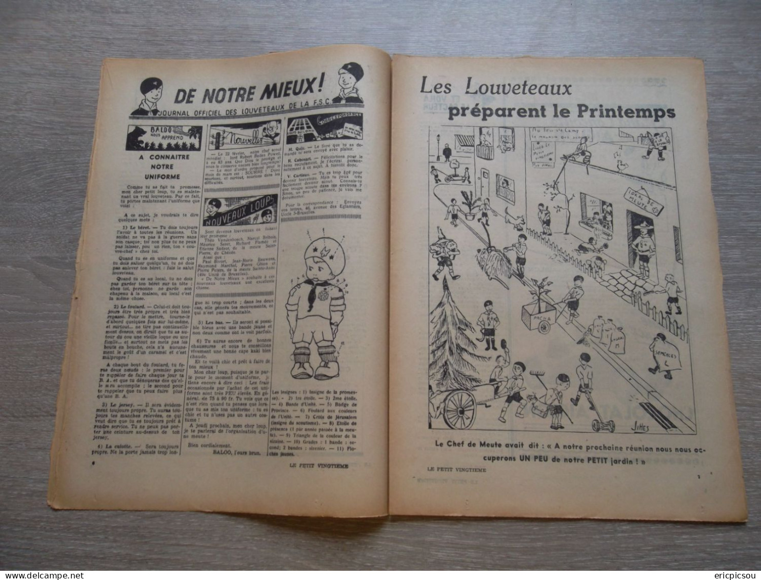 Le Petit Vingtième ANNEE 1940 RARE !  ( Voir Détails )