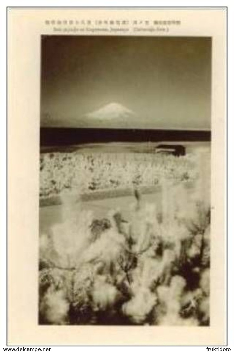 AKEO 33 Esperanto Cards From Japan Kugenuma Beach - Enoshima - Fujisawa - Mount Fuji 1940 - Esperanto
