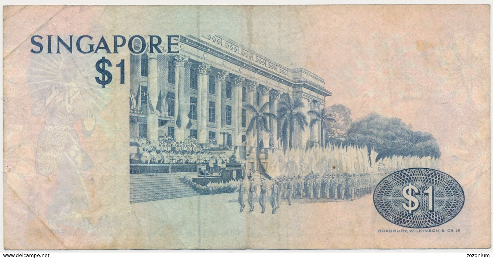 SINGAPOUR 1 DOLLAR 1976 - Singapore