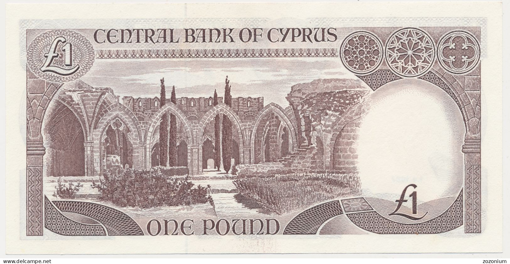 Cyprus 1 Pound Banknote - Cyprus