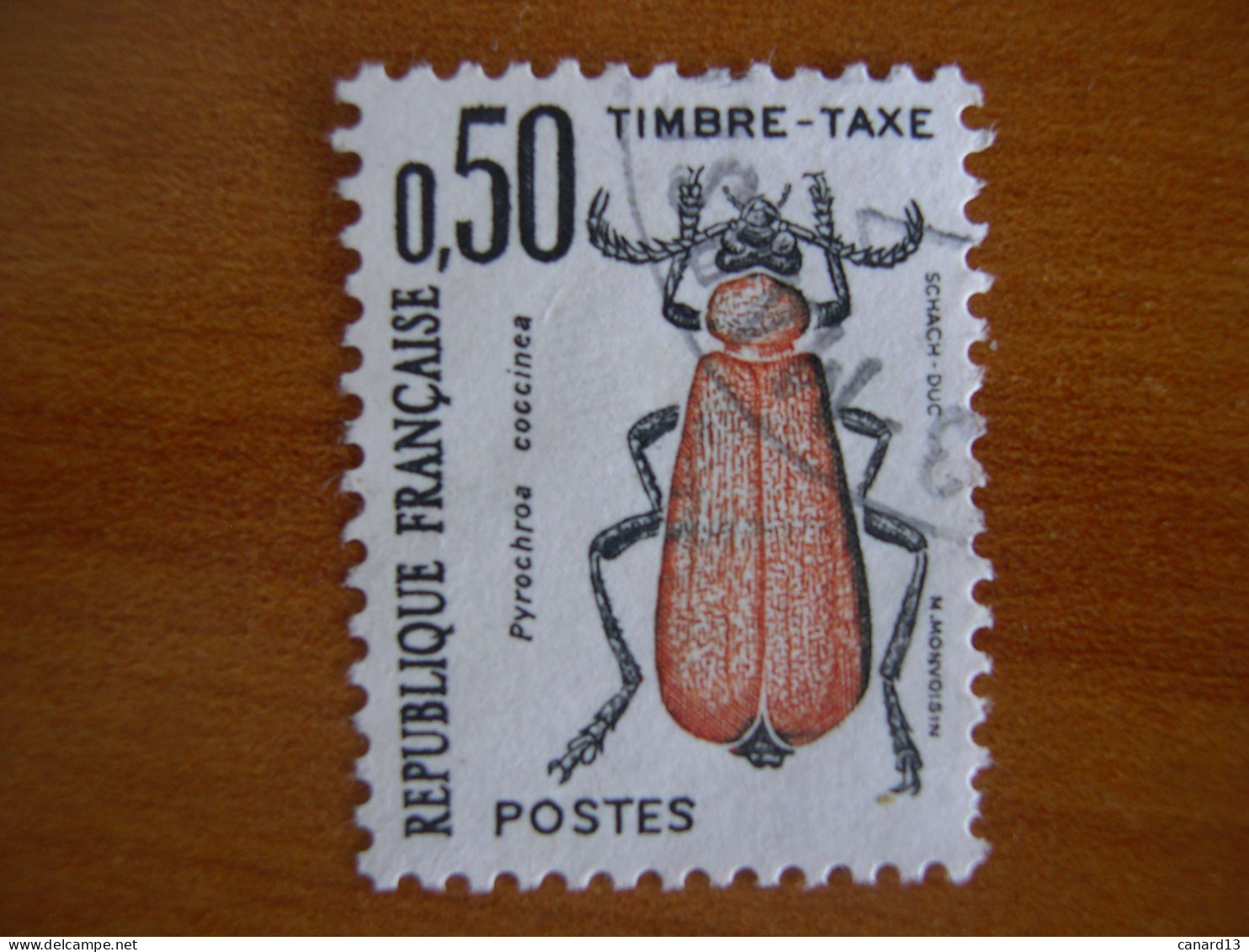 France  Taxe 105 Obl - 1960-.... Afgestempeld