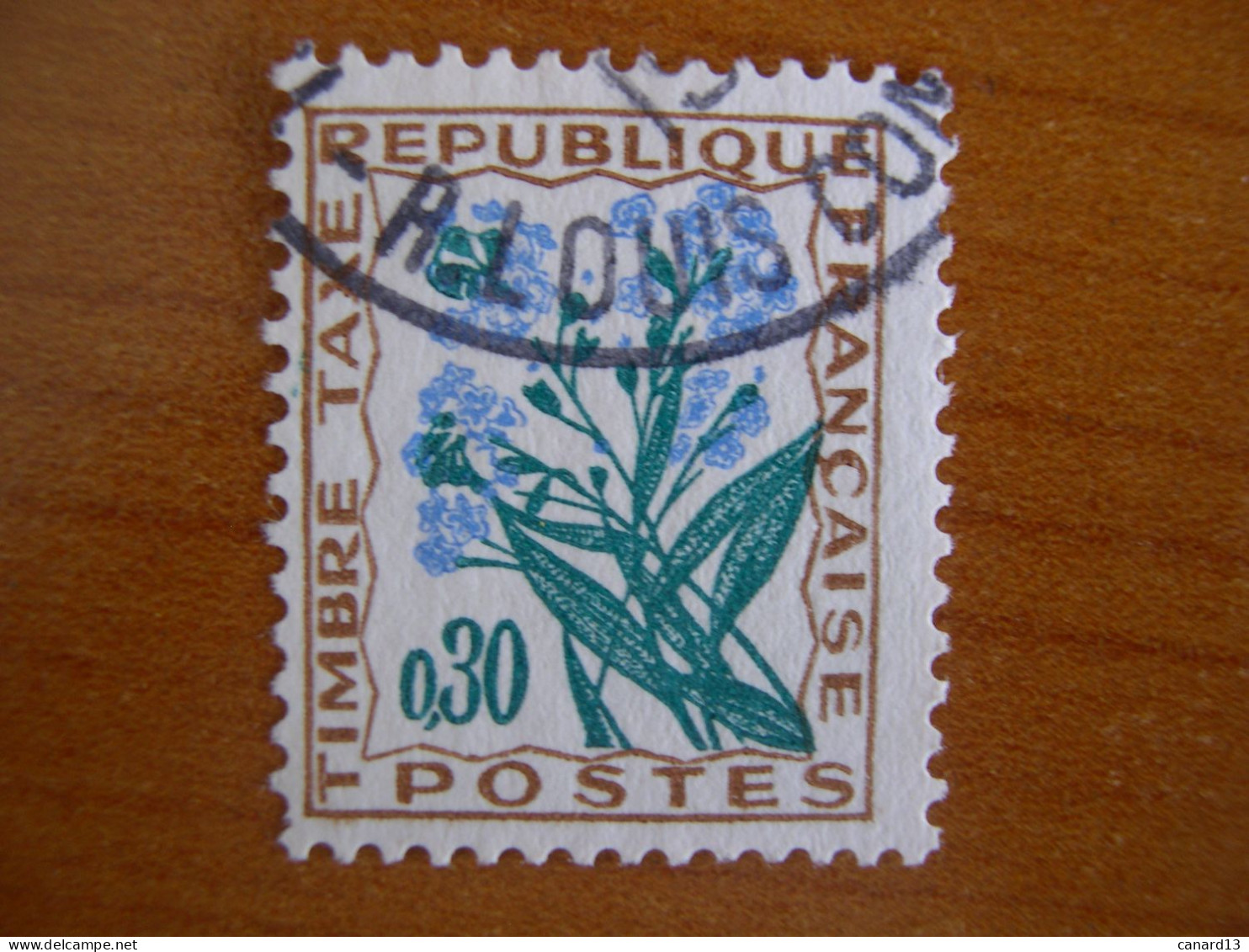 France  Taxe 99 Obl - 1960-.... Usati