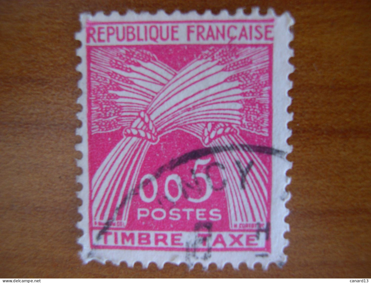 France  Taxe 90 Obl - 1960-.... Oblitérés