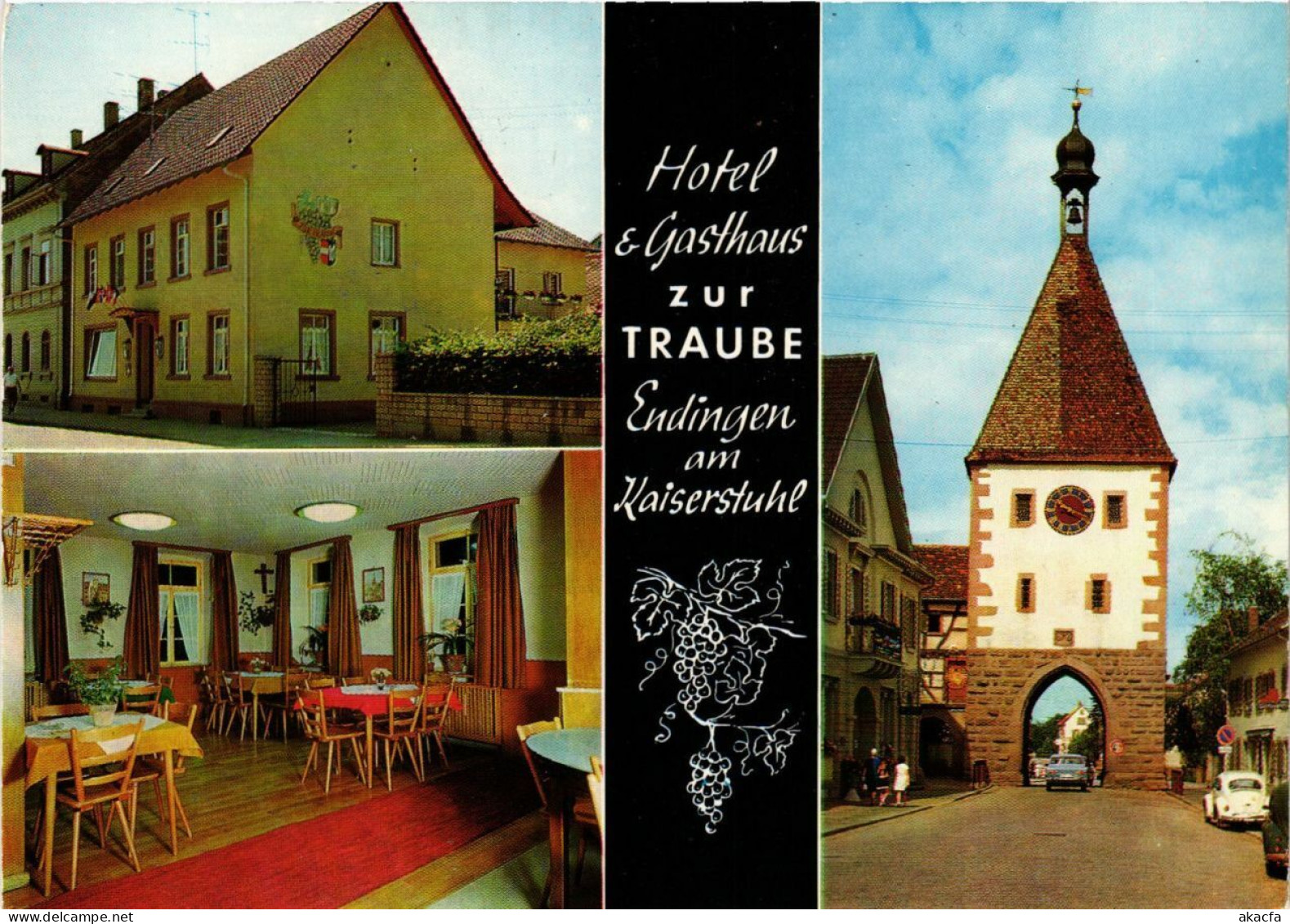 CPA AK Endingen Hotel Und Gasthaus Zur Traube GERMANY (891358) - Endingen