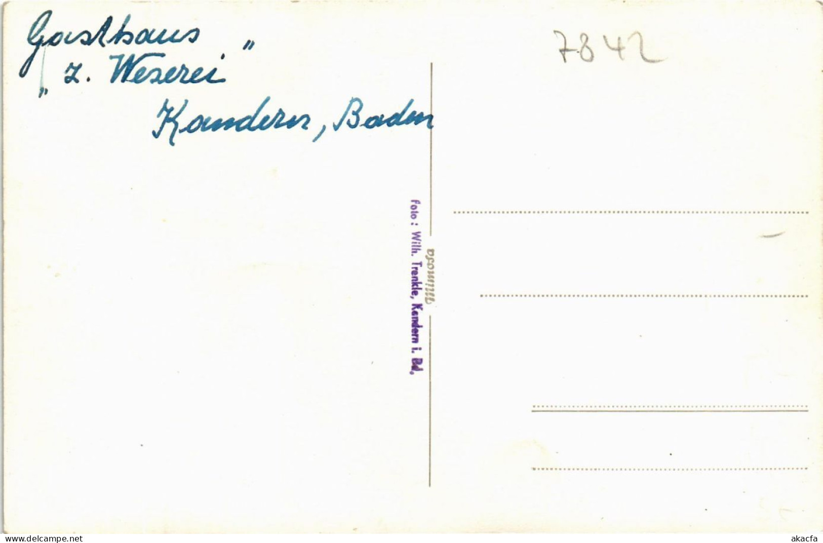 CPA AK Kandern GERMANY (891344) - Kandern