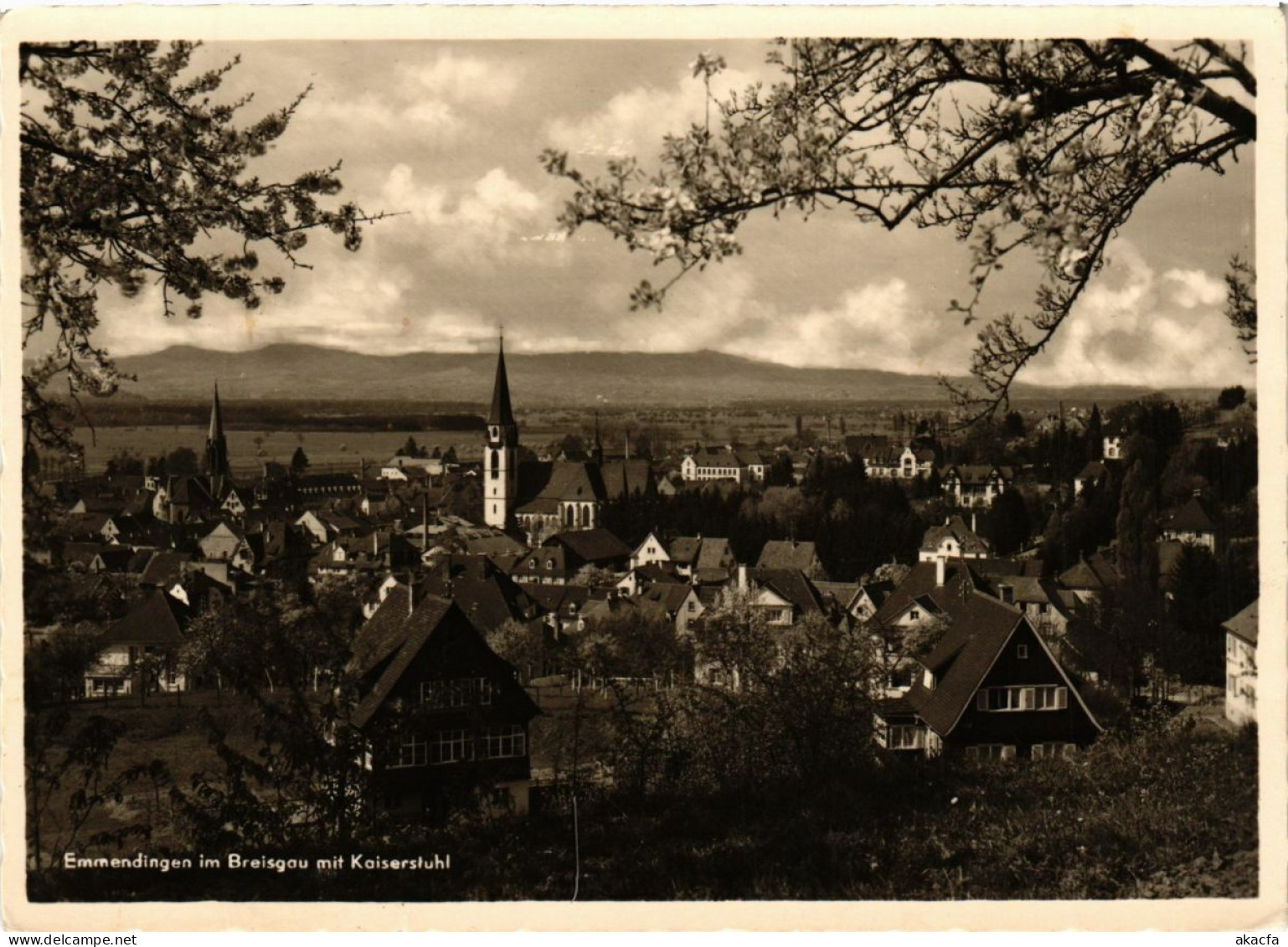 CPA AK Emmendingen Im Breisgau Mit Kaiserstuhl GERMANY (891329) - Emmendingen