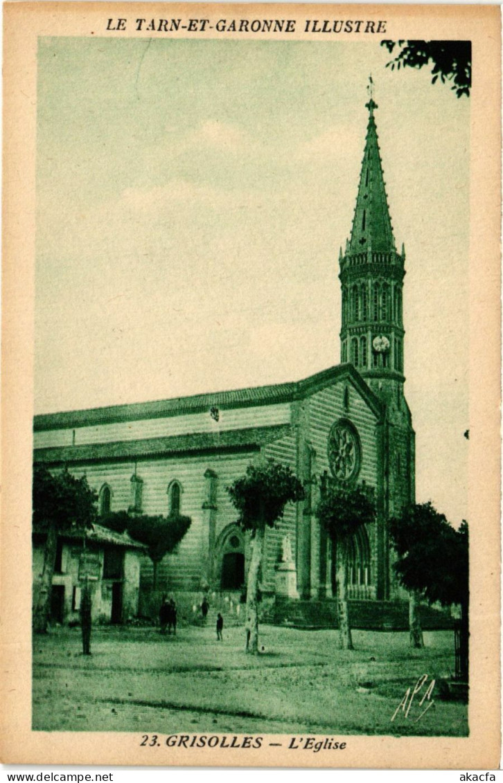 CPA Tarn-et-Garonne GRISOLLES - L'Église (982720) - Grisolles