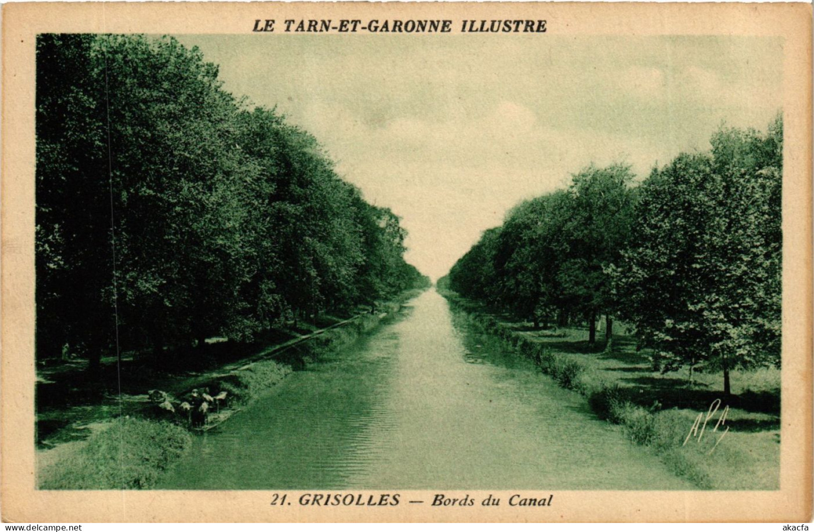 CPA Tarn-et-Garonne GRISOLLES Bords Du Canal (982719) - Grisolles