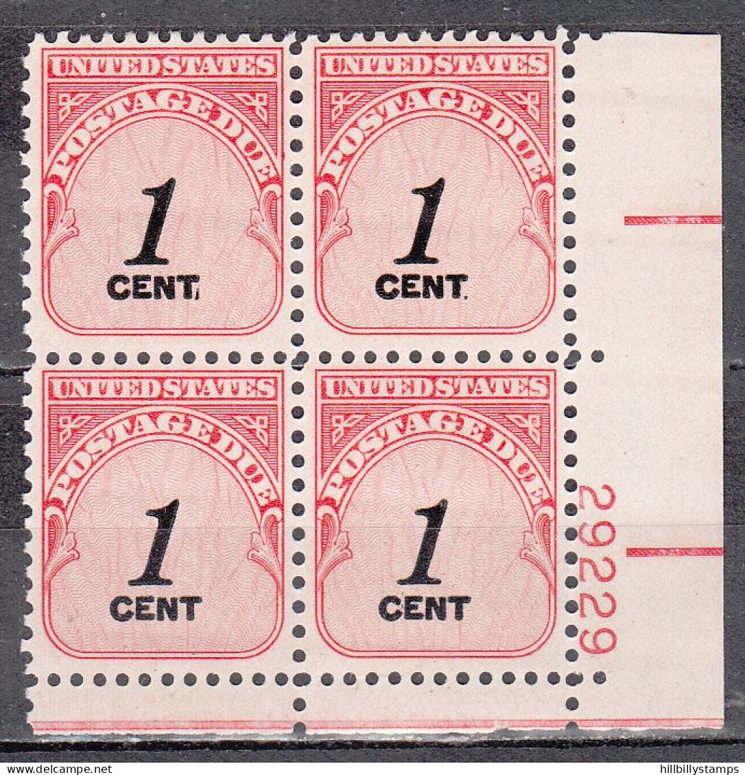 UNITED STATES   SCOTT NO J89  MNH  YEAR  1959 - Segnatasse