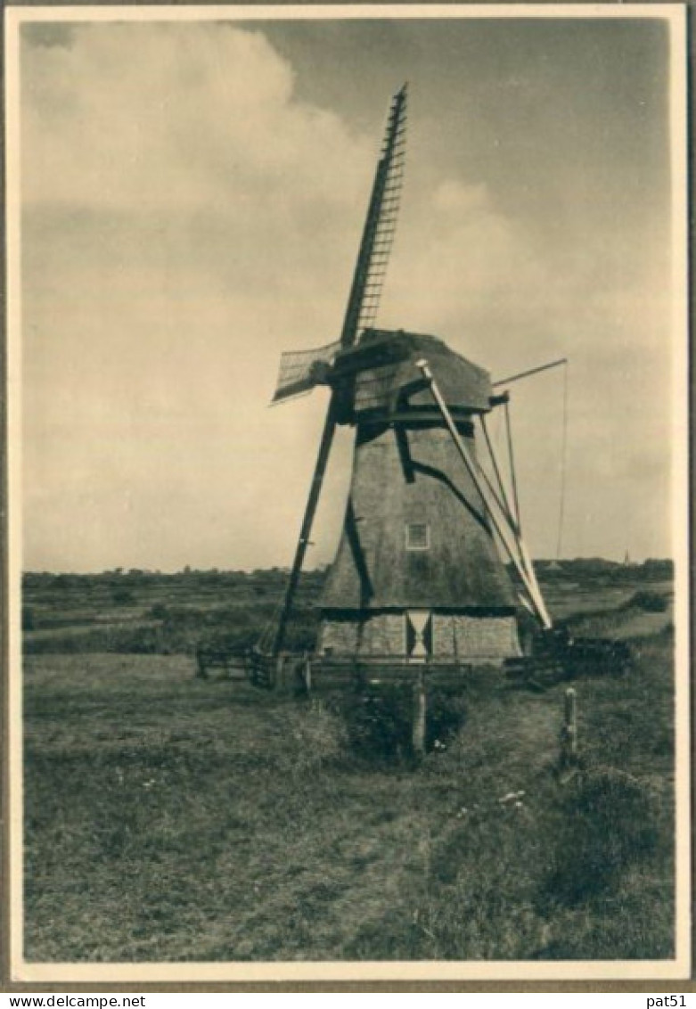 PAYS BAS / NEDERLANDS - Wolvega : Moulin à Vent - Friesche Bovenkruier - Watermolen - Wolvega