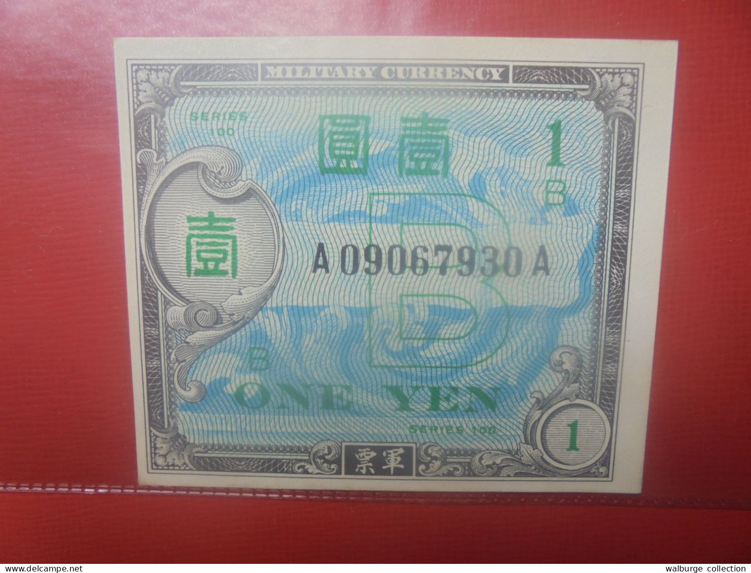 JAPON (Military Currency) 1 YEN ND (1945) Circuler (B.29) - Japan