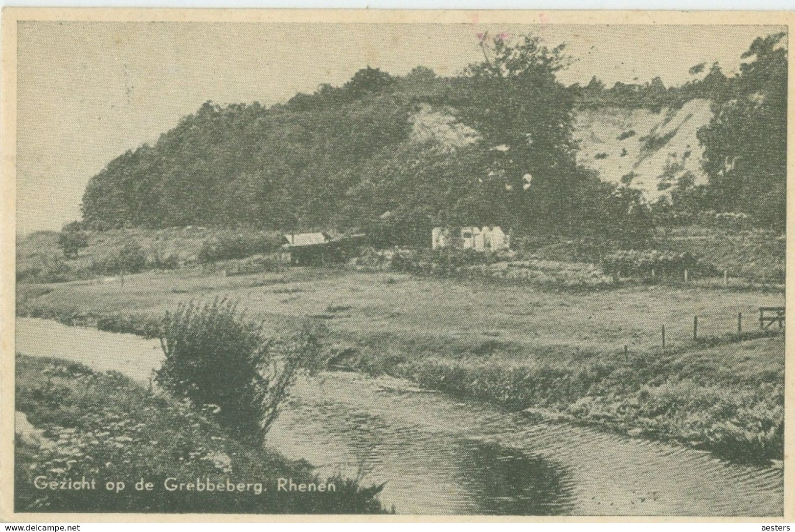 Rhenen; Gezicht Op De Grebbeberg - Gelopen. (Uitgever?) - Rhenen