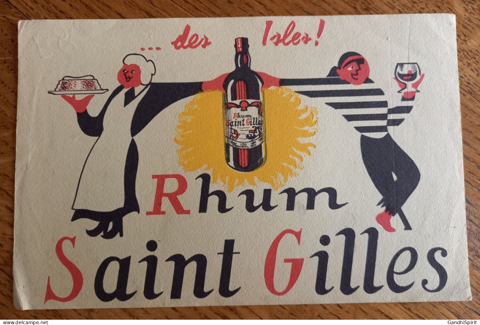 Buvard - Rhum Saint Gilles Des Isles! - Schnaps & Bier