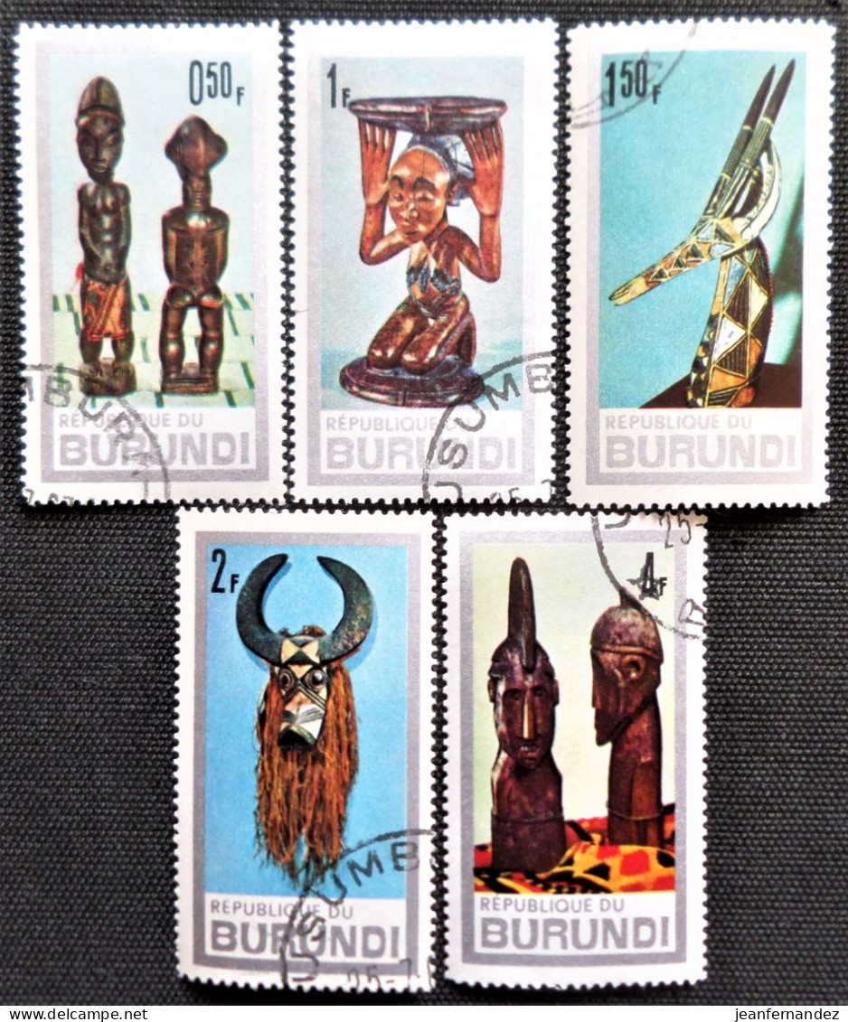 Burundi 1967 Art Africain  Stampworld N°  337 - Usati