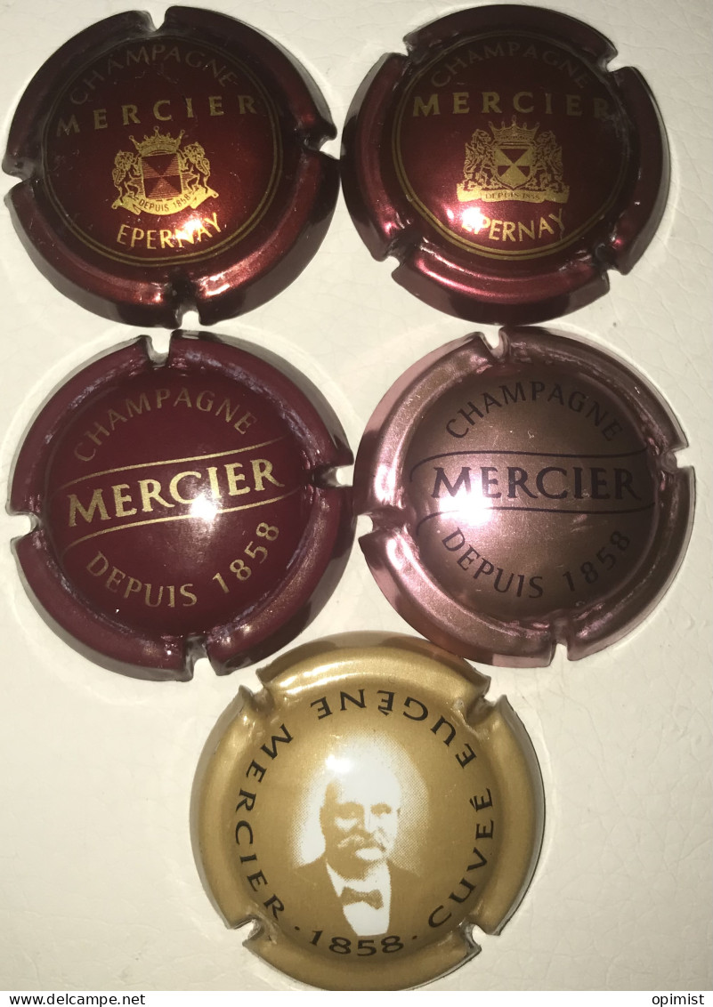 76251-5 Capsules De Champagne.Mercier. - Mercier