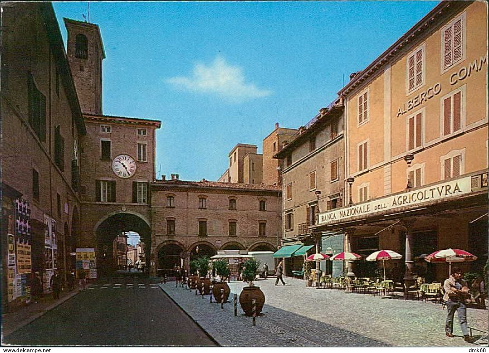 IMOLA - PIAZZA CADUTI PER LA LIBERTA - - EDIZIONE PIZZINAT - SPEDITA 1976 (15857) - Imola