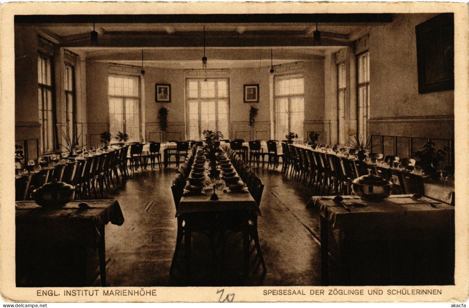 CPA AK Simbach Speisesaal Der Zoglinge U.Schulerinnen GERMANY (891914) - Simbach