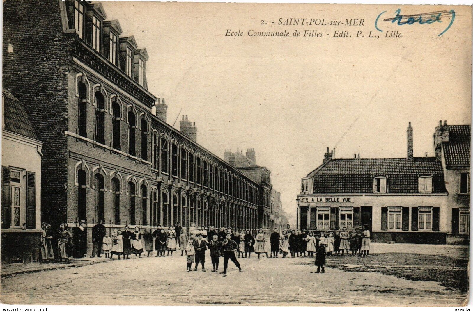 CPA St-POL-sur-MER - École Communale De Filles (193363) - Saint Pol Sur Mer