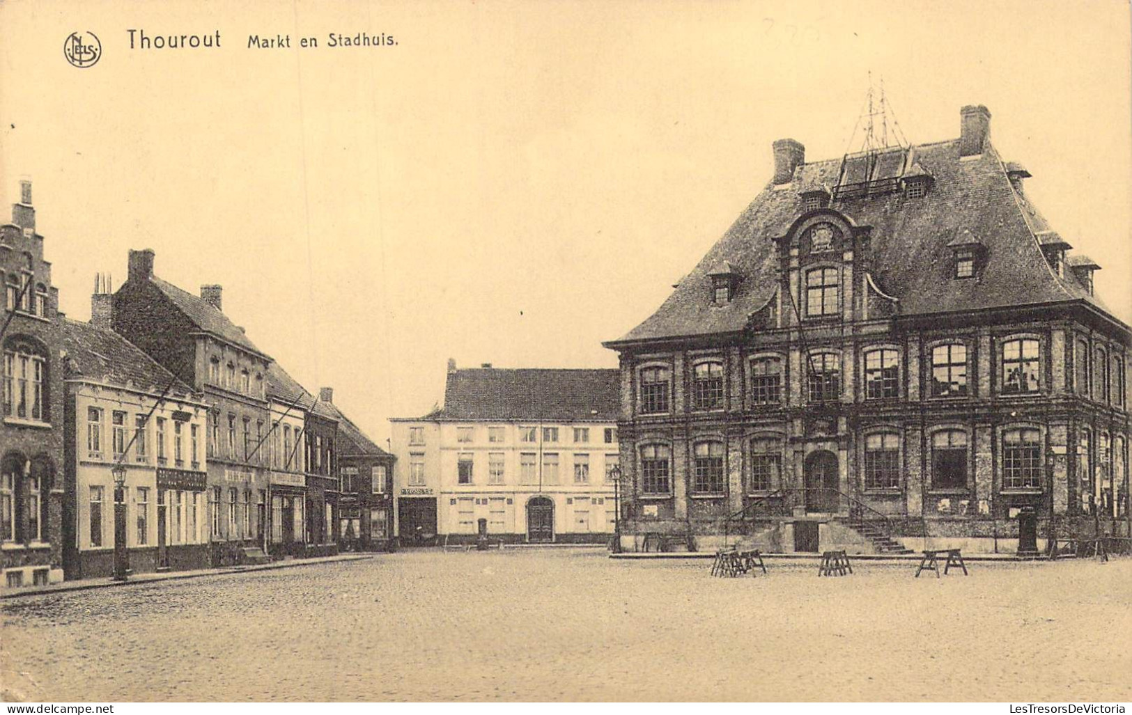 BELGIQUE - Thourout - Markt En Stadhuis - Carte Postale Ancienne - Torhout