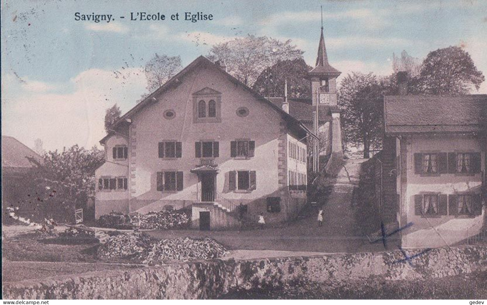 Savigny VD, Ecole Et Eglise (91120) - Savigny