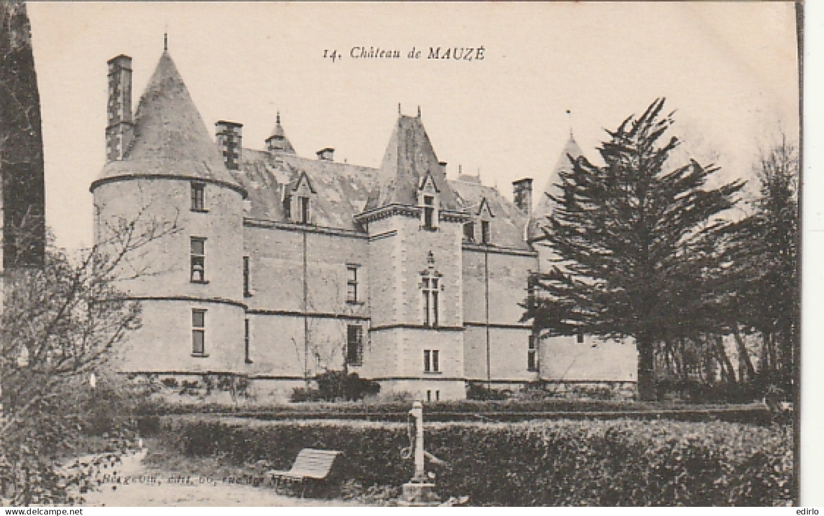 ***  79  *** MAUZE SUR LE MIGNON  -- Château De Mauzé - TTB  Neuve  - Mauze Sur Le Mignon