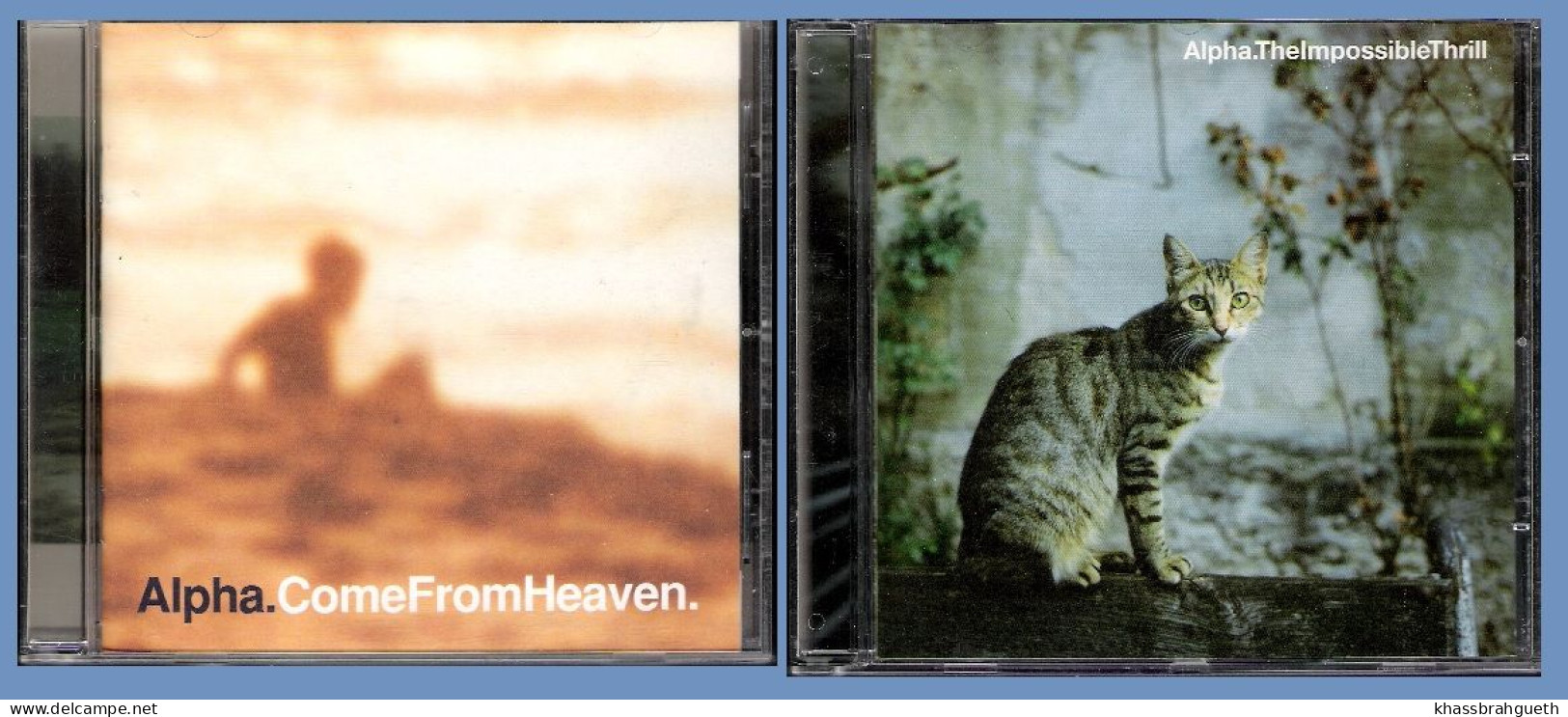 ALPHA - LOT 2 CD ALBUMS - COME FROM HEAVEN + THE IMPOSSIBLE THRILL - VIRGIN (1997/2001) - Andere - Engelstalig