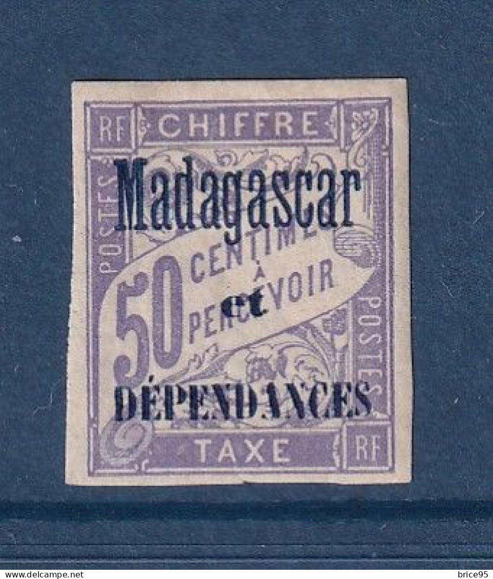 Madagascar - Taxe - YT N° 6 * - Neuf Avec Charnière - 1896 - Impuestos