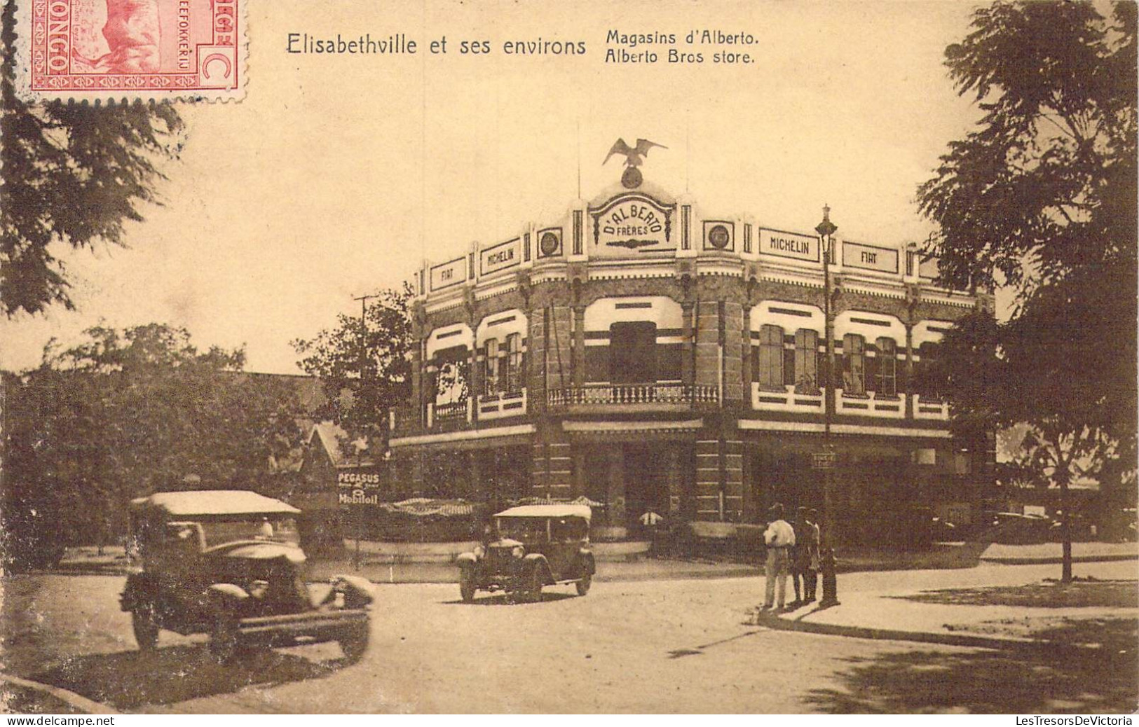CONGO - Elisabethville Et Ses Environs - Magasins D'Alberto - Carte Postale Ancienne - Autres & Non Classés