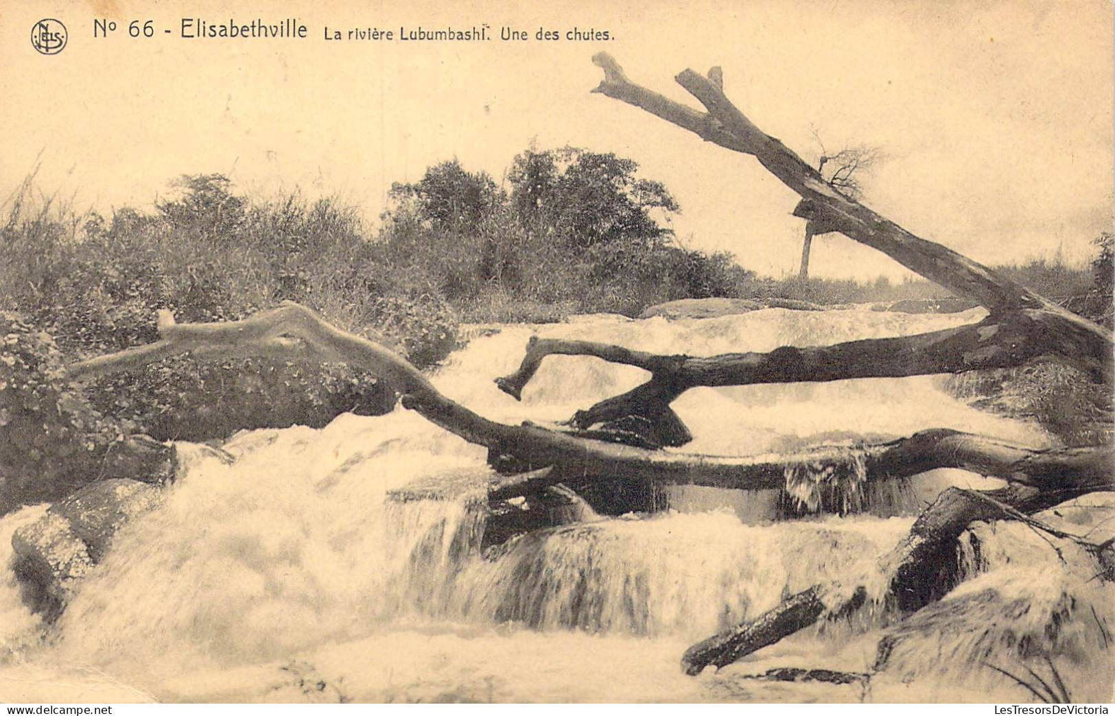 CONGO - Elisabethville - La Rivière Lubumbashl - Une Des Chutes - Carte Postale Ancienne - Autres & Non Classés
