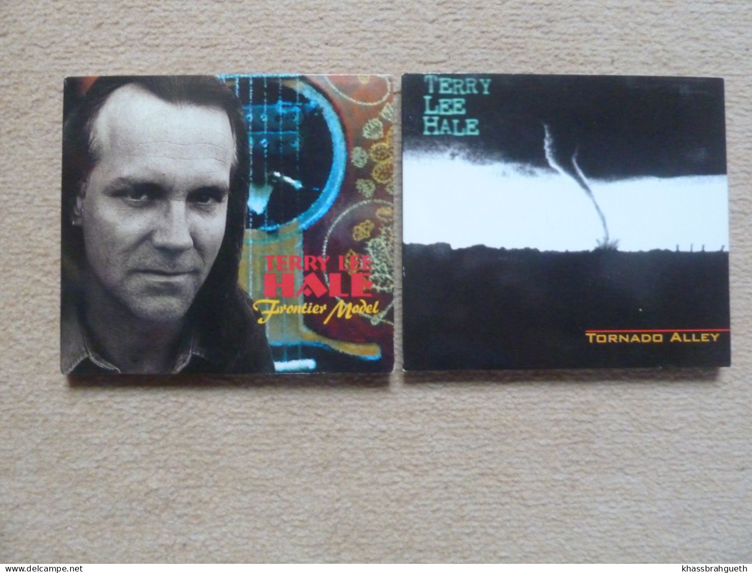 TERRY LEE HALE - 2 CD ALBUMS - FRONTIER MODEL + TORNADO ALLEY - GLITTERHOUSE RECORDS (1994/1995) - Country En Folk