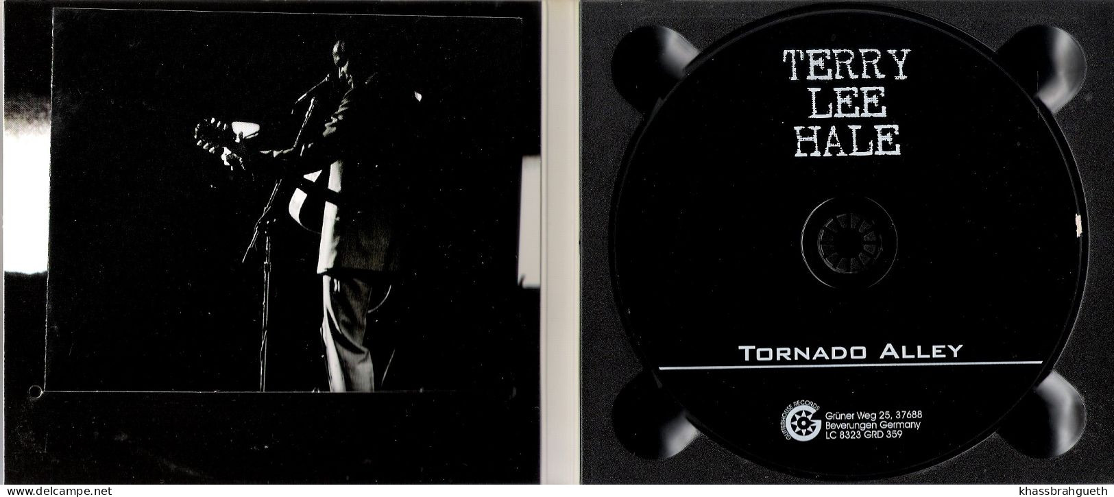 TERRY LEE HALE - 2 CD ALBUMS - FRONTIER MODEL + TORNADO ALLEY - GLITTERHOUSE RECORDS (1994/1995)