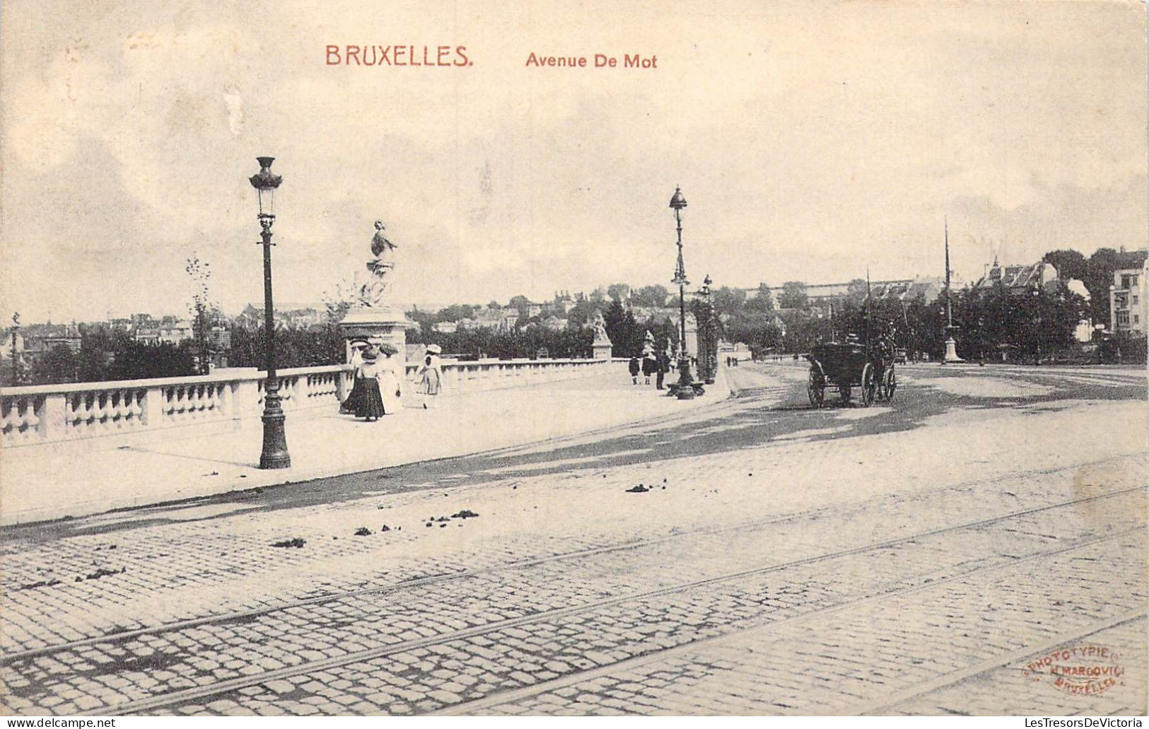 BELGIQUE - Bruxelles - Avenue De Mot - Carte Postale Ancienne - Avenidas, Bulevares