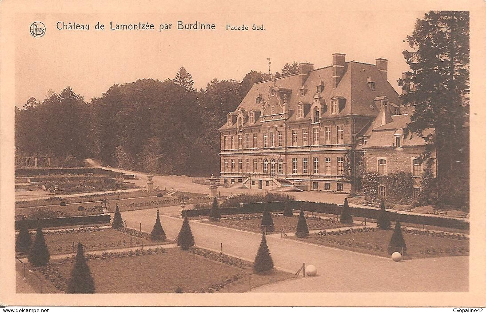 Château De LAMONTZEE Par BURDINNE - Façade Sud - Burdinne