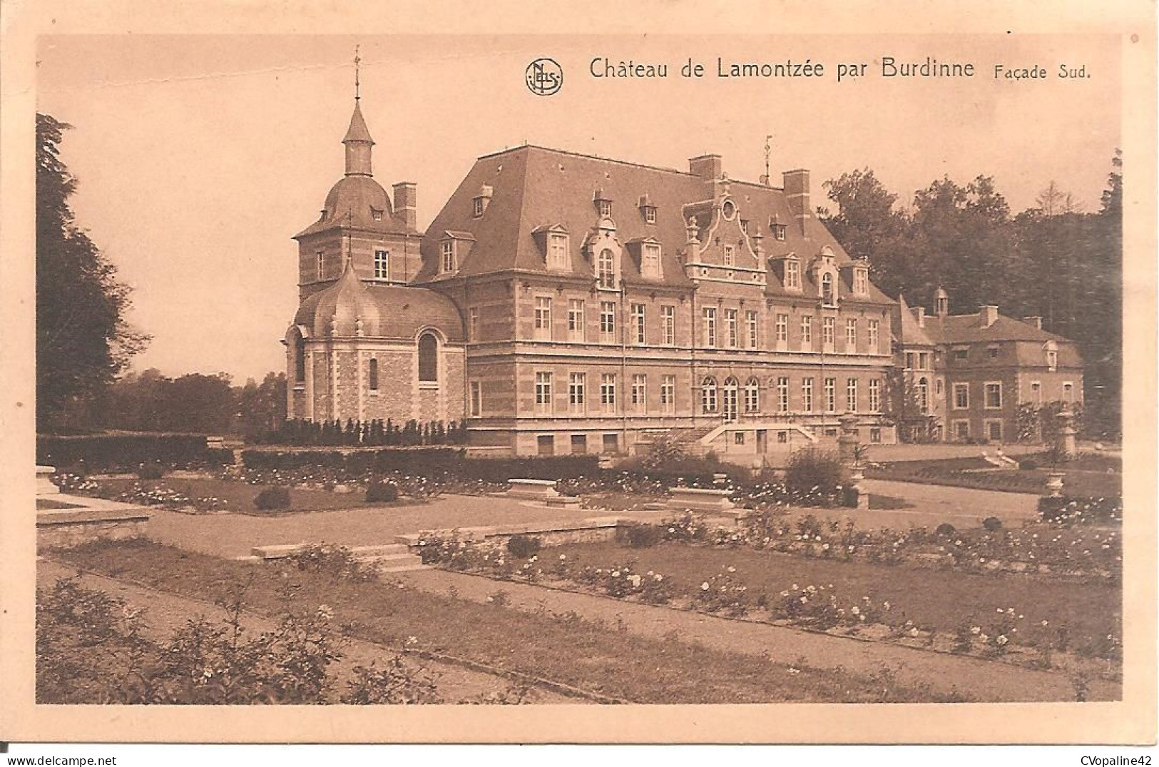 Château De LAMONTZEE Par BURDINNE - Façade Sud - Burdinne