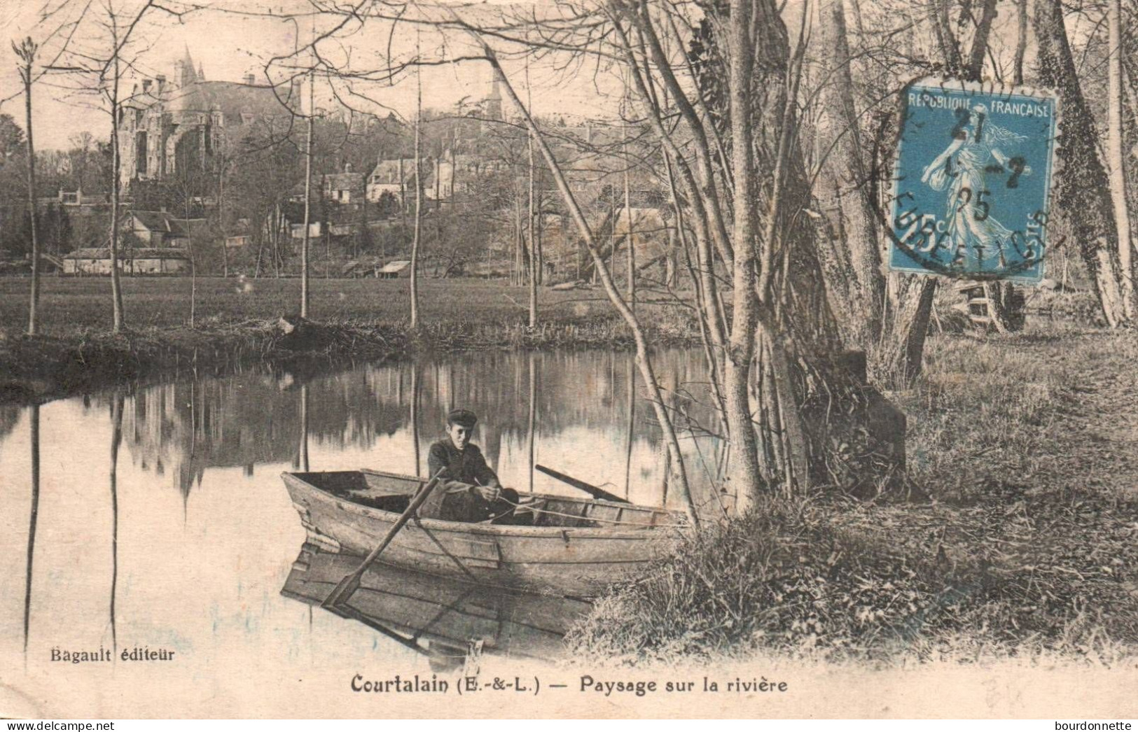 COURTALAIN - Paysage Sur La Rivière - Courtalain